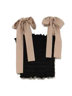 アンドマリー Mei shirring tops 新品タグつき ANDMARY】May shirring tops