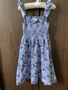 Mini Boden 花柄ノースリーブワンピース 5-6Yのサムネイル