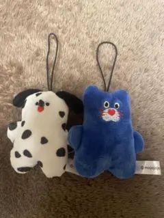 mojojojoにこっとストラップ　ぬいぐるみ　Nicky＆Pete