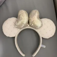 ミッキーマウス風スパンコールカチューシャ