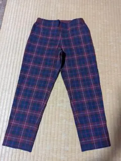 UNIQLO KIDS チェック柄 長ズボン S