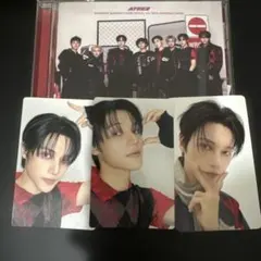 ATEEZ BAD ウヨン ソロ盤封入コンプ+ユニバFC特典トレカ