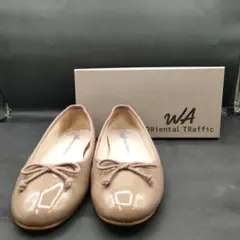 Oriental Traffic ベージュフラットシューズ　サイズ 表記 37