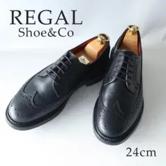 REGAL Shoe & Co. 803S 25cm Uチップ シボ革 黒 - メルカリ