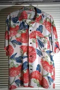 サンサーフ sunsurf アロハシャツ 和柄 提灯 祭り 桜 サイズM - メルカリ