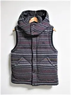 ☆バーバリーブラックレーベル ダウンベスト/メンズ/L☆美品