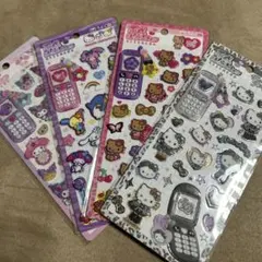 ○サンリオ　平成はっぴーフォン　４枚セット