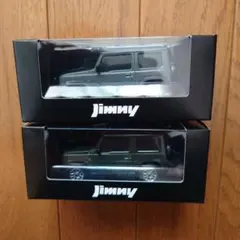 2色セット・緑&グレー・1/43・JB64W・スズキ・ジムニー・ミニカー