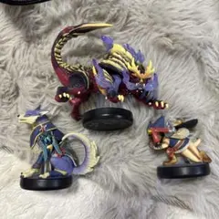 モンスターハンター amiibo フィギュア 3体セット