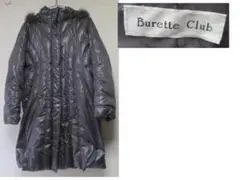 ビューレクラブ　Burette Club　ダウンコート　フードファー付