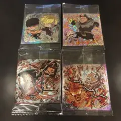 ワンピース 大海賊 シールウエハース ４枚セット