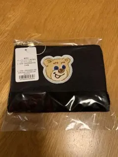 フェイラー　オールドテディ　ワッペン　ポーチ　ブラック　黒のサムネイル
