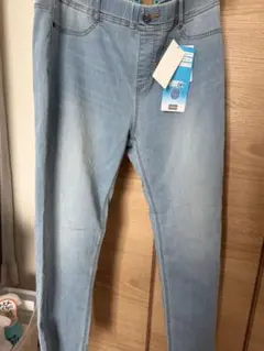 CLOSSHI FIBER DRY デニムパンツ 4L 淡紺のサムネイル