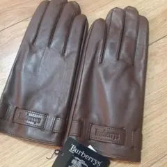 セール！未使用　Burberry's ブラウンレザー 羊革手袋