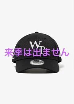 WTAPS 9FORTY CAP POLY. MESH. NEWERA 黒 - メルカリ