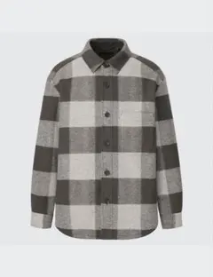 UNIQLO ユニクロ　オーバーシャツジャケット　ブロックチェック　Ｍサイズ
