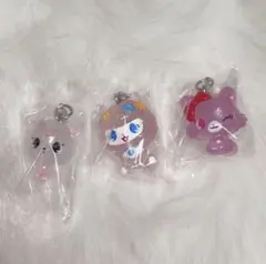 ジュエルペット めじるしアクセサリー 3個セット ガチャガチャ