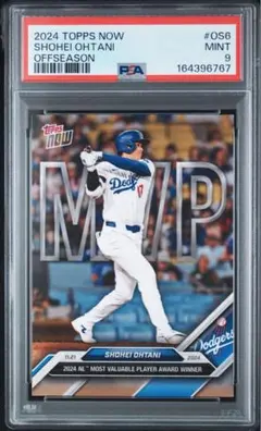 大谷翔平 2024 Topps NOW #OS6 PSA9