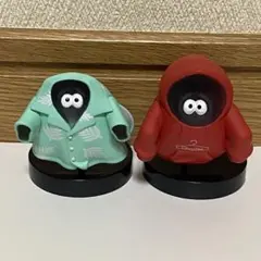 ゴースティー スタンドフィギュア ２種セット パーカー レッド アロハシャツ