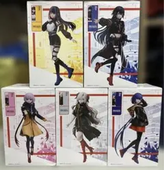ラウンドワン限定 神椿市建設中。 １／７スケールフィギュア 5種セット