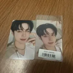 ZEROBASEONE ZB1 白衣装 トレカ 김지웅 ジウン 2枚セット