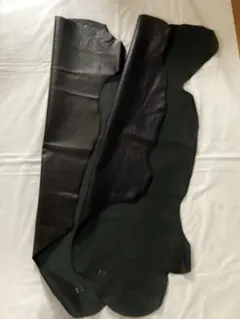 イタリア製ストレッチ加工(2枚セット黒色)