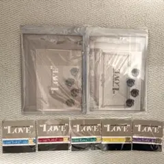 【LOVE】 嵐グッズ★嵐/LOVE グッズ/会場限定/リボンブレス/セット販売
