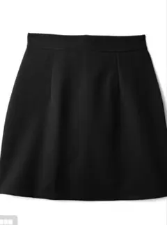 GRL インパン裏地付　台形ミニスカートS (at1753)