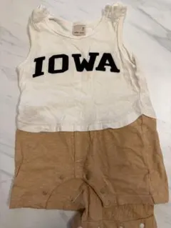 petit main IOWA ノースリーブ ロンパース 70