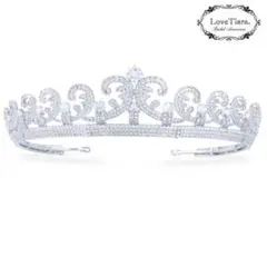 新品未使用LoveTiara ロイヤルプリンセスジルコニアティアラ　ラブティアラ