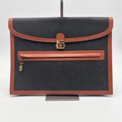 BALLY バリー ロゴエンボスPVC×本革 レザー ラージサイズボストン