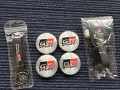 ⭐超メルカリ市GRキーリング＆ホイールセンターキャップ＆サンバイザー 