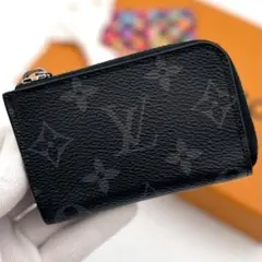 ルイヴィトン モノグラム ジュール エクリプス コインケース ブラック