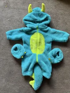 恐竜風フード付き着ぐるみ 80cmまで