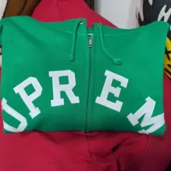 Supreme x Champion Zip Up パーカー L グリーン Supreme x Champion Zip Up パーカー L グリーン - メルカリ
