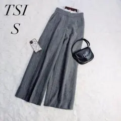 ワイドパンツ/センタープレス/グレー/Ｓサイズ/スラックス/Ｓ☘️