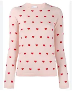RED VALENTINO ハート柄ニット セーター 総柄 XXSのサムネイル