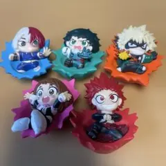 【全種コンプ】ぶちマス! ヒロアカ レリーフフィギュアマグネット