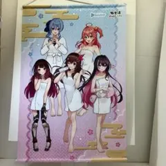 ホロライブ　極楽湯　０期生　B2タペストリー 32-0427-4