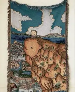 コジコジ・スタディオクリップ/ジャカードブランケット/マルチカバー