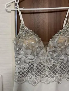 AR AngelR ホワイトタイトドレス Sサイズ　キャバドレス