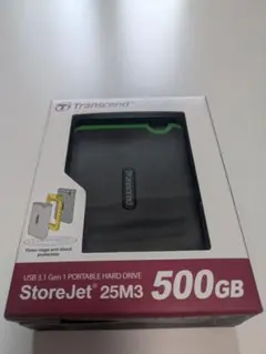 ポ*ン様 外付けHDD　Transcend StoreJet 500GBのサムネイル