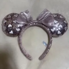 ミニーマウス風カチューシャ ハート型