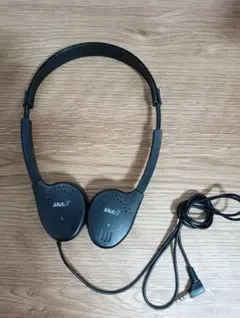 ANA 有線ヘッドホン ブラック