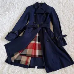 現行タグ　ブルーレーベルクレストブリッジ　トレンチコート　ベルト　ライナー付き