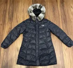 ノースフェイス　ダウンジャケット　ファー付き　150センチ