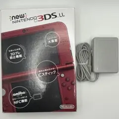 【下画面IPS液晶✨️美品】ニンテンドーNew 3DSLL メタリックレッド