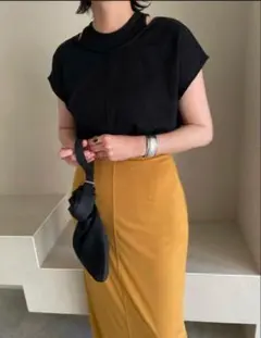 MANOF マノフ RELAX JERSEY SKIRTのサムネイル