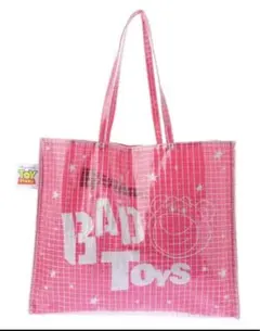新品ディズニー購入トイストーリー　ロッツォBIGトートバッグ・プールバッグBBQ