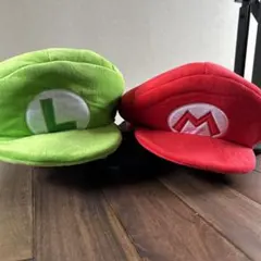 【USJ限定】マリオとルイージの帽子セット